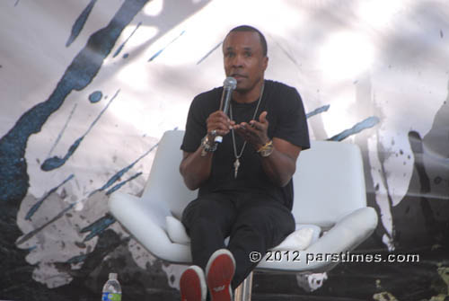 Sugar Ray Leonard - USC (April 21, 2012) - by QH