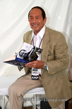 Paul Anka - LA Times Book Fair - USC (April 20, 2013) - by QH