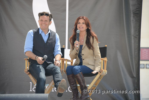 Mark Burnett and Roma Downey - LA Times Book Fair - USC (April 21, 2013) - by QH