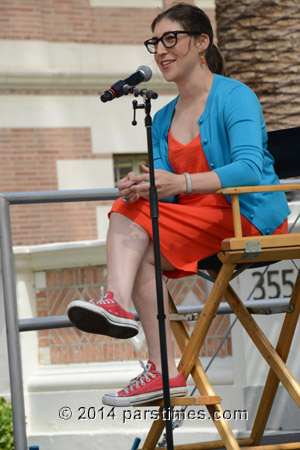 Mayim Bialik - USC (April 13, 2014) - by QH