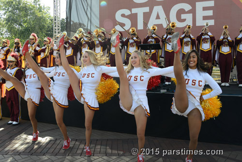 USC Song Girls - USC (April 18, 2015) - by QH