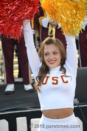 USC Song Girl - USC (April 19, 2015) - by QH