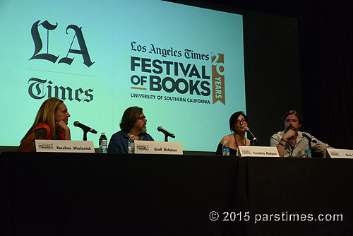 Karolina Waclawiak, Geoff Nicholson, Porochista Khakpour, Mark Doten - USC (April 19, 2015) - by QH