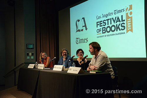 Karolina Waclawiak, Geoff Nicholson, Porochista Khakpour, Mark Doten - USC (April 19, 2015) - by QH