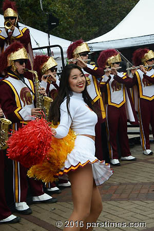 USC Song Girl - USC (April 9, 2016) - by QH