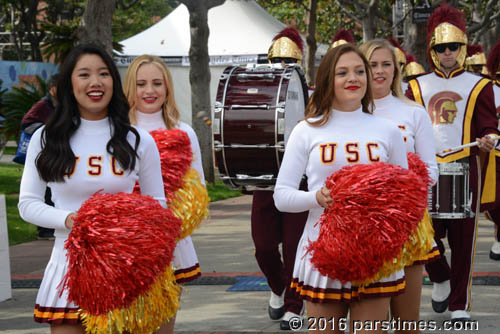 USC Song Girls & Band - USC (April 10, 2016) - by QH