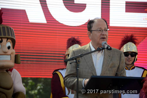 USC President Dr. C. L. Max Nikias - USC (April 22, 2017) - by QH