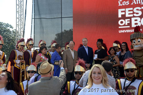 LA Times Festival of Books Kickoff - USC (April 22, 2017) - by QH