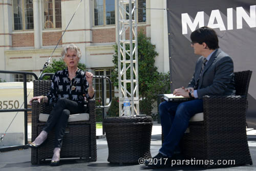 Tippi Hedren in Conversation with Mark Olsen - USC (April 22, 2017) - by QH