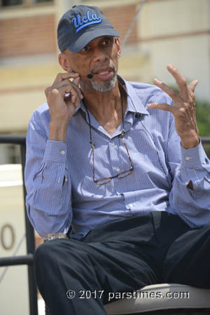 Kareem Abdul-Jabbar - USC (April 22, 2017) - by QH