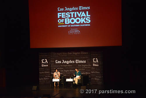 Joyce Carol Oates & Steph Cha - USC (April 22, 2017) - by QH