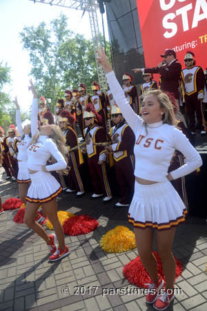 USC Song Girls & Band - USC (April 23, 2017) - by QH