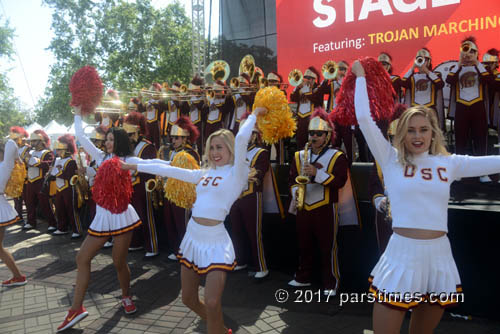 USC Song Girls & Band - USC (April 23, 2017) - by QH