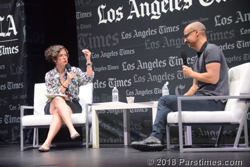 Carolina Miranda & Junot Diaz - USC (April 22, 2018) - by QH