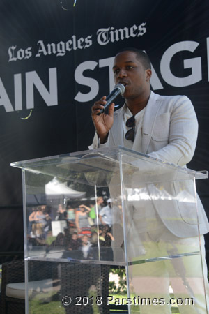 Leslie Odom, Jr. - USC (April 22, 2018) - by QH