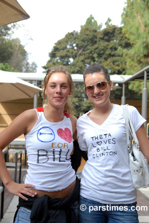 Bill Clinton Fans - UCLA (October 13, 2006)  - by QH