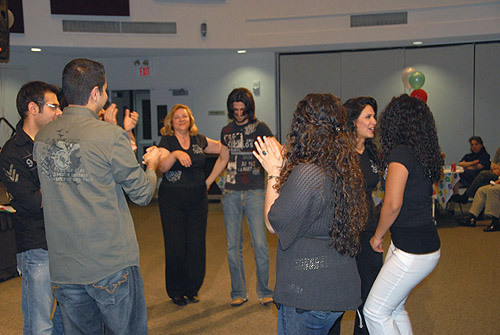 Students dancing - CSUN  (March 25, 2008) - by QH