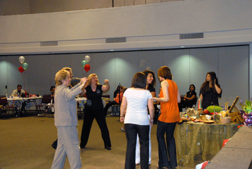 Students dancing - CSUN  (March 25, 2008) - by QH