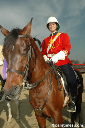 Member of War Horse & Militaria Heritage Foundation, Equestfest, Burbank (December 30, 2005) - by QH