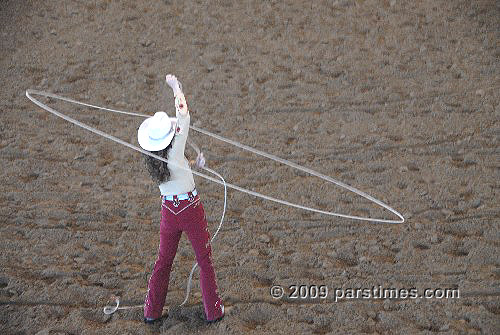 Cowgirls Historical Foundation Riders - Burbank (December 29, 2009) - by QH