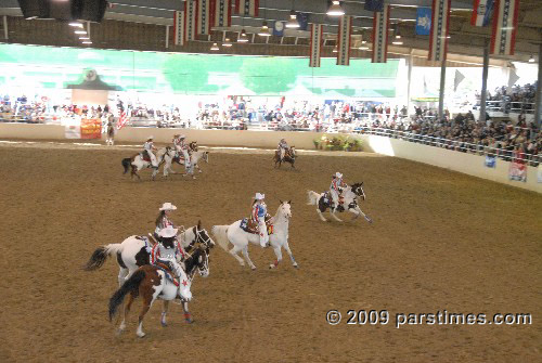 Painted Ladies Rodeo Performers - Burbank (December 29, 2009) - by QH