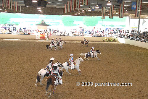 Painted Ladies Rodeo Performers - Burbank (December 29, 2009) - by QH