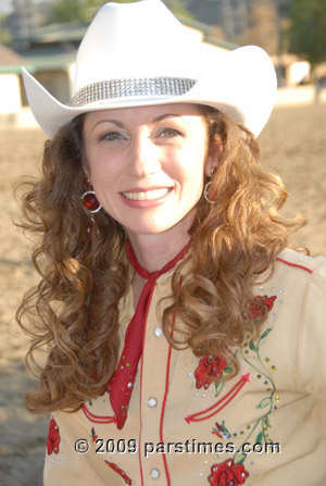 Cowgirls Historical Foundation Rider  - Burbank (December 29, 2009) - by QH