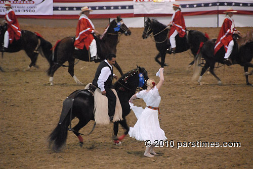 Peruvian Paso Heritage Riders - Burbank (December 29, 2010) - by QH