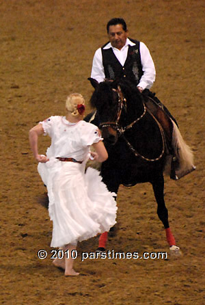 Peruvian Paso Dancer  - Burbank (December 29, 2010) - by QH