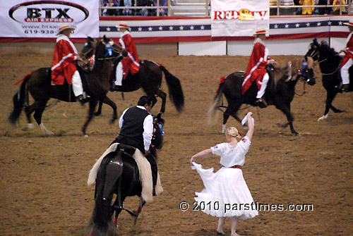 Peruvian Paso Heritage Riders - Burbank (December 29, 2010) - by QH