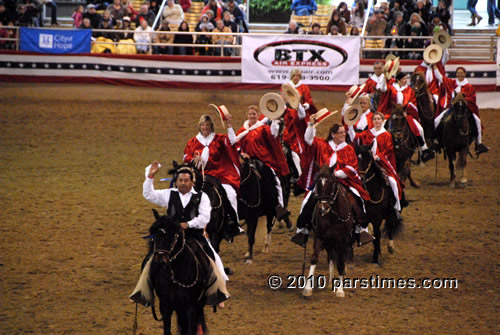 Peruvian Paso Heritage Riders - Burbank (December 29, 2010) - by QH