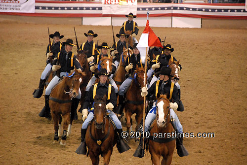 Members of the Horse Cavalry Detachment/1st Cavalry Division - Burbank (December 29, 2010) - by QH