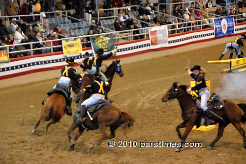 Members of the Horse Cavalry Detachment/1st Cavalry Division - Burbank (December 29, 2010) - by QH