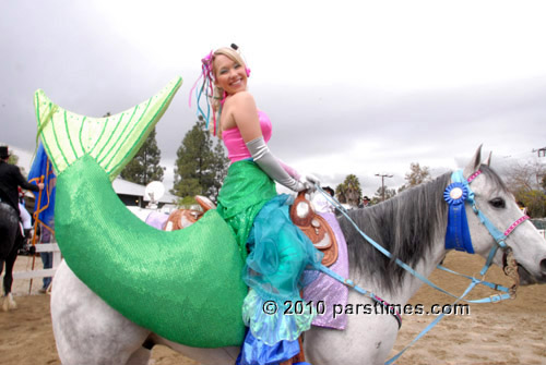 Members of the Giddy Up Gals Equestrian Drill Team - Burbank (December 29, 2010) - by QH