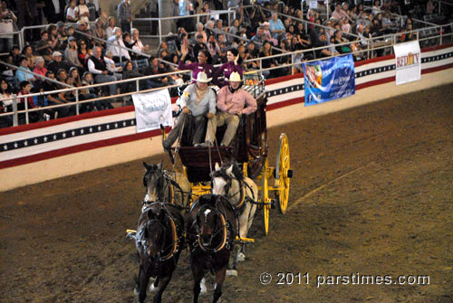 Rose Queen & the royal court - Burbank (December 29, 2010) - by QH