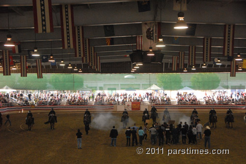 Los Angeles Police Metropolitan Division Mounted Unit - Burbank (December 30, 2011) - by QH