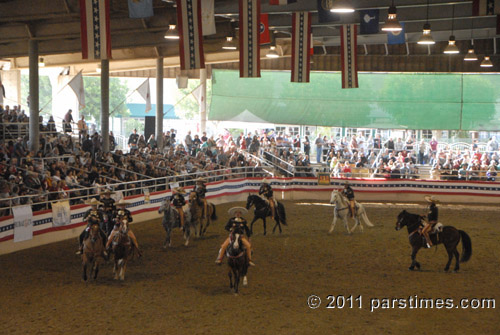 Hermanos Banuelos Charro Team - Burbank (December 30, 2011) - by QH