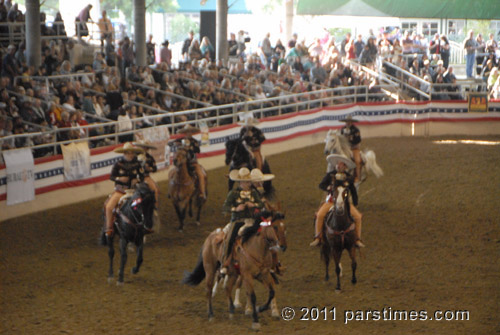 Hermanos Banuelos Charro Team - Burbank (December 30, 2011) - by QH