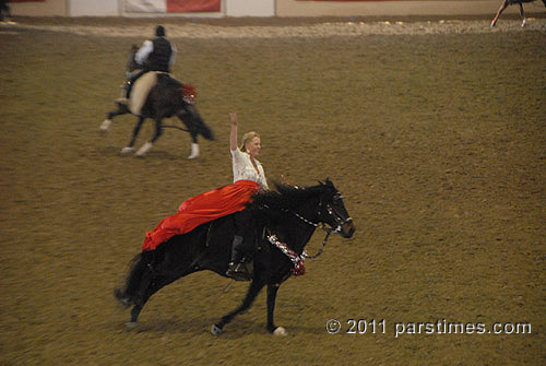 Peruvian Paso Heritage Riders - Burbank (December 30, 2011) - by QH