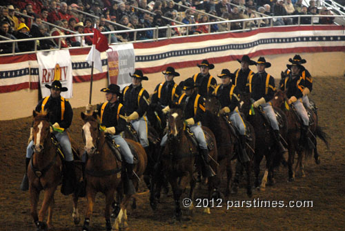 First Cavalry Division's Horse Cavalry Detachment, Forth Hood Texas  - Burbank (December 29, 2012) - by QH