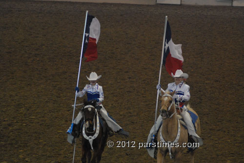 Prime Time Express Mounted Drill Team  - Burbank (December 29, 2012) - by QH