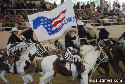 Painted Ladies Rodeo Performers  - Equestfest, Burbank  (December 29, 2006) - by QH