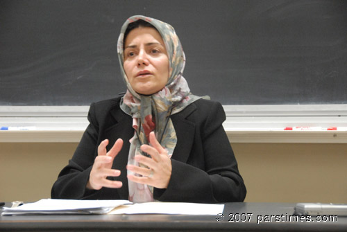 Fatemeh Haghighatjoo (January 13, 2008) - by QH