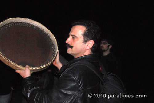 Jahanshah Ardalan playing daf (March 15, 2011) - by QH