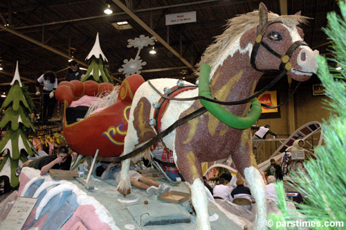 Rose Parade Float Decorations - by QH