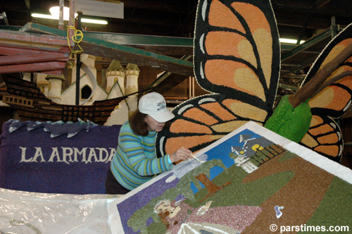 Rose Parade Float Decorations - by QH