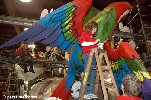 Rose Parade Float Decorations - by QH