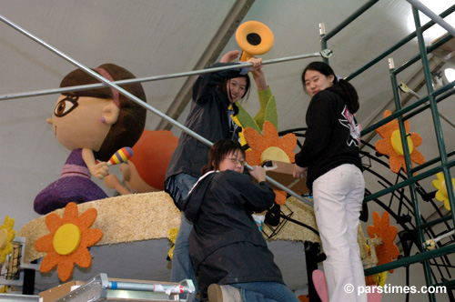 Rose Parade Float Decorations - by QH