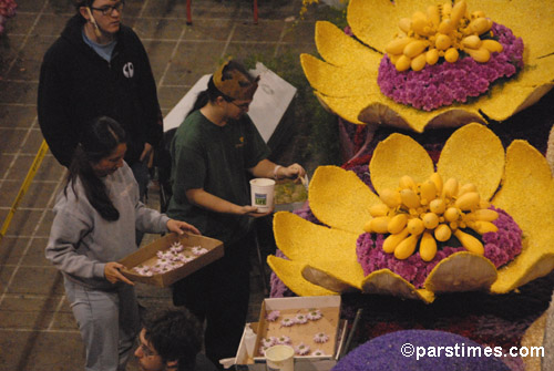 Float Decorations, Rose Palace - Pasadena (December 30, 2006) - by QH