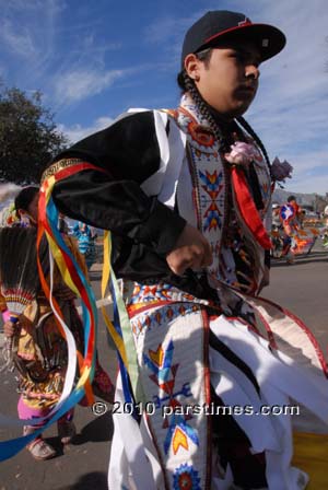 Native American: RFD-TV Float 'One Nation' - Pasadena (December 31, 2010) - by QH